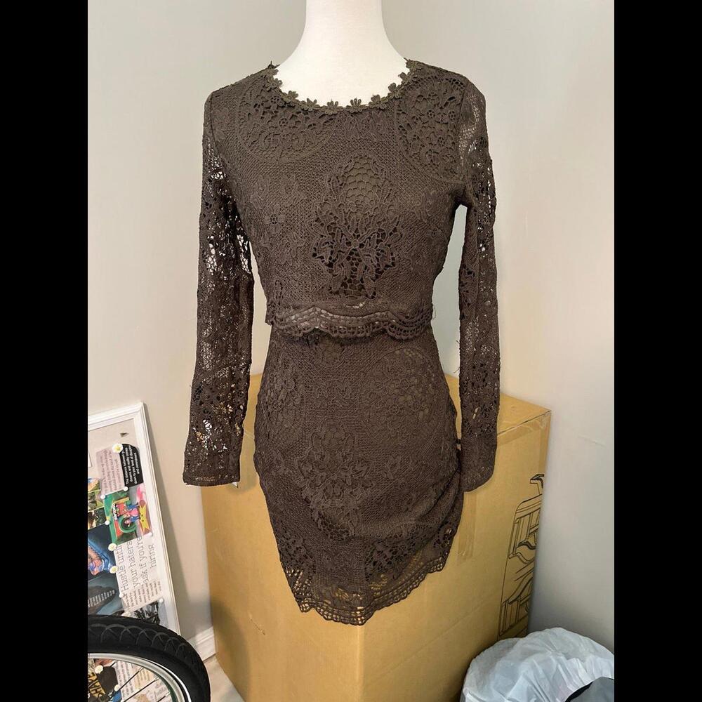 The Clothing Company army green dress